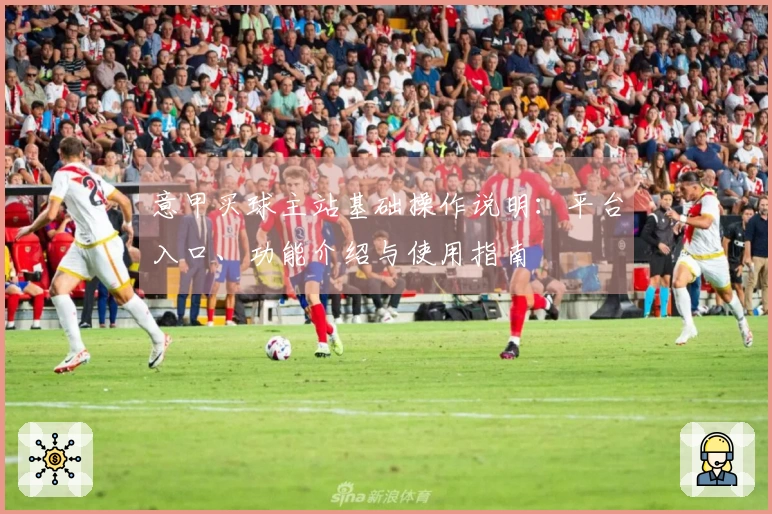 意甲买球主站基础操作说明：平台入口、功能介绍与使用指南